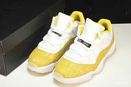 11 “Yellow Air Jordan AH7860-107 Low Snakeskin” 0901